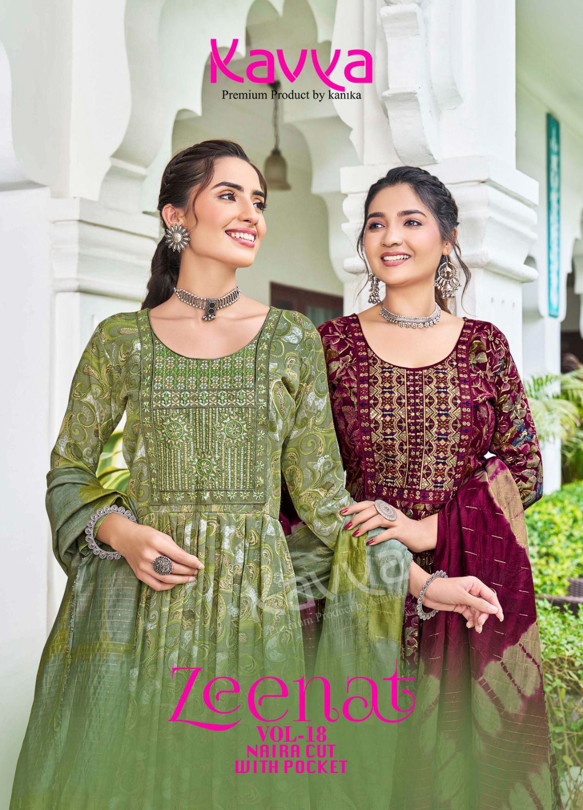 KAVYA KURTI ZEENAT VOL 18